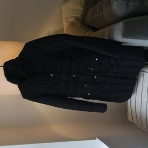 Betsey Johnson Black Down Puffer Coat